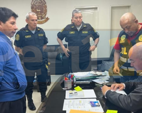 Foto inédita de la detención de Pedro Castillo el 7 diciembre 2022