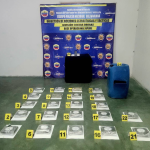 PNB located 22 panels of cocaine in Apure