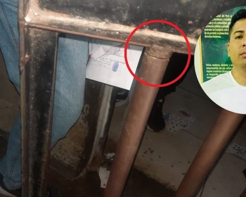 Piura: Police discover that they had cut the bar of the cell where “James” is
