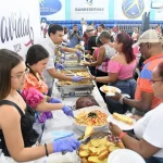 Propeep comparte almuerzo navideño con familias vulnerables del Distrito Nacional