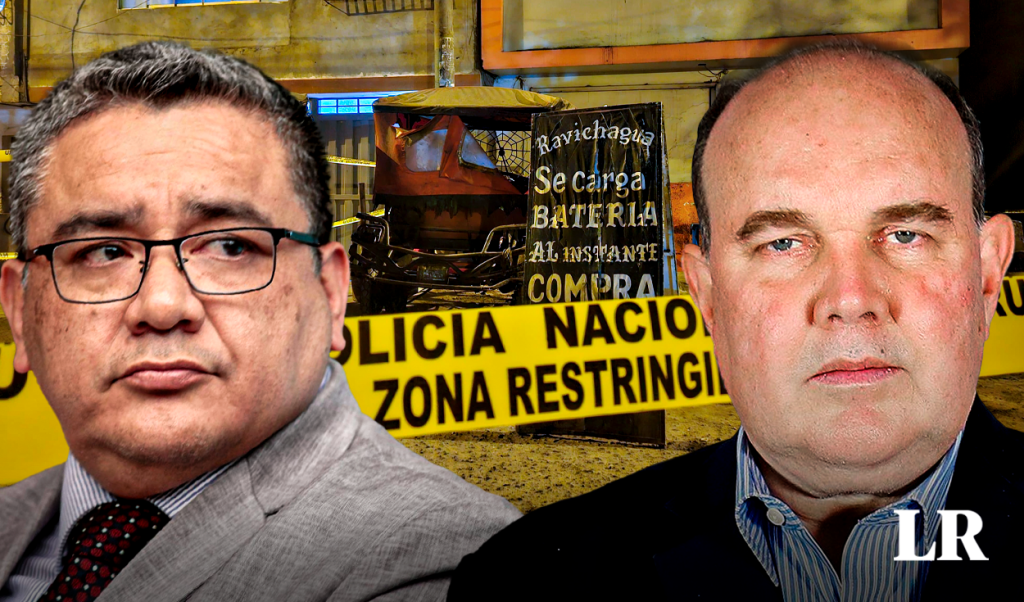 Rafael López Aliaga defends the management of Minister Juan Santiváñez, but contradicts himself: "Extortion and hitmen have increased"