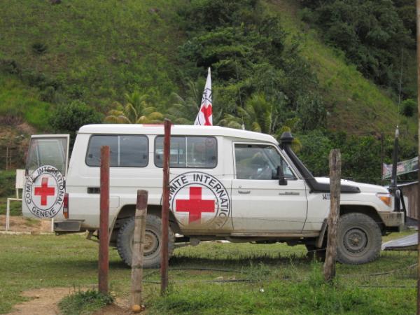 Red Cross facilitates delivery of bodies in Cauca for identification