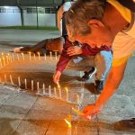 Relatives paid tribute to the three political prisoners who died in prison during a vigil