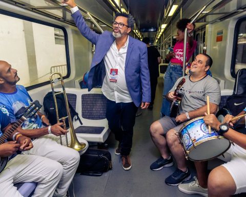 Samba train will have a party this Saturday in Oswaldo Cruz