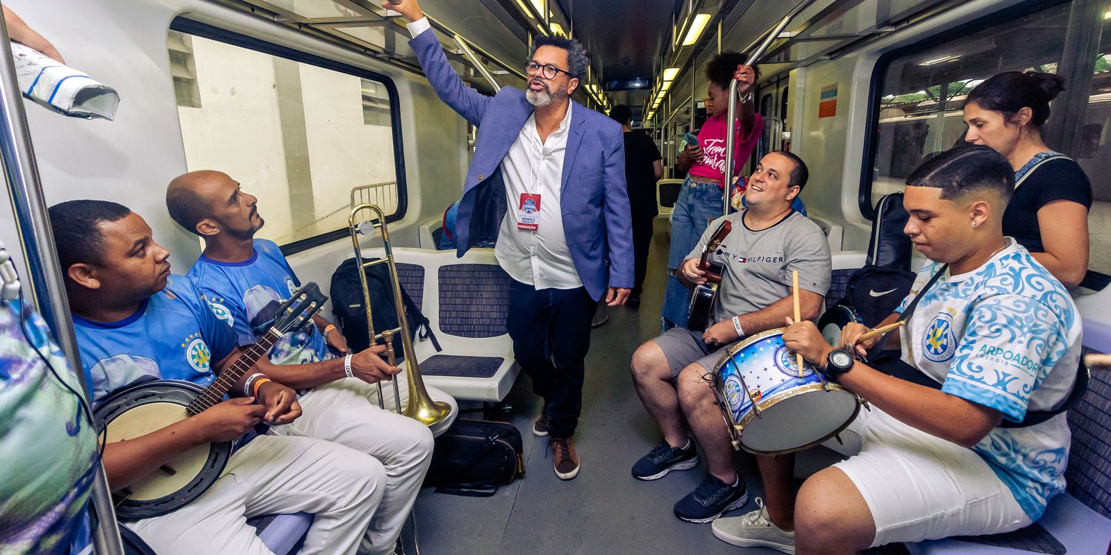 Samba train will have a party this Saturday in Oswaldo Cruz