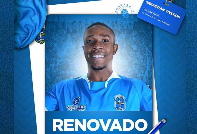 San Antonio renewed contract with Colombian Sebastián Viveros