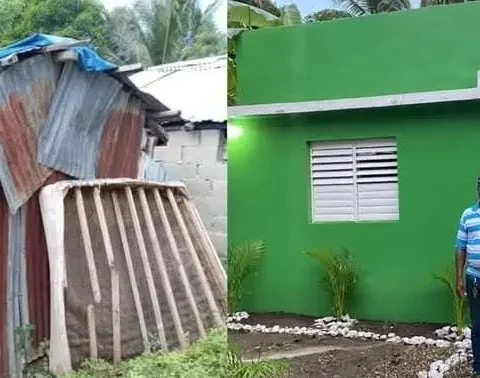 Santiago Riverón entrega vivienda amueblada a familia de escasos recursos de Dajabón 