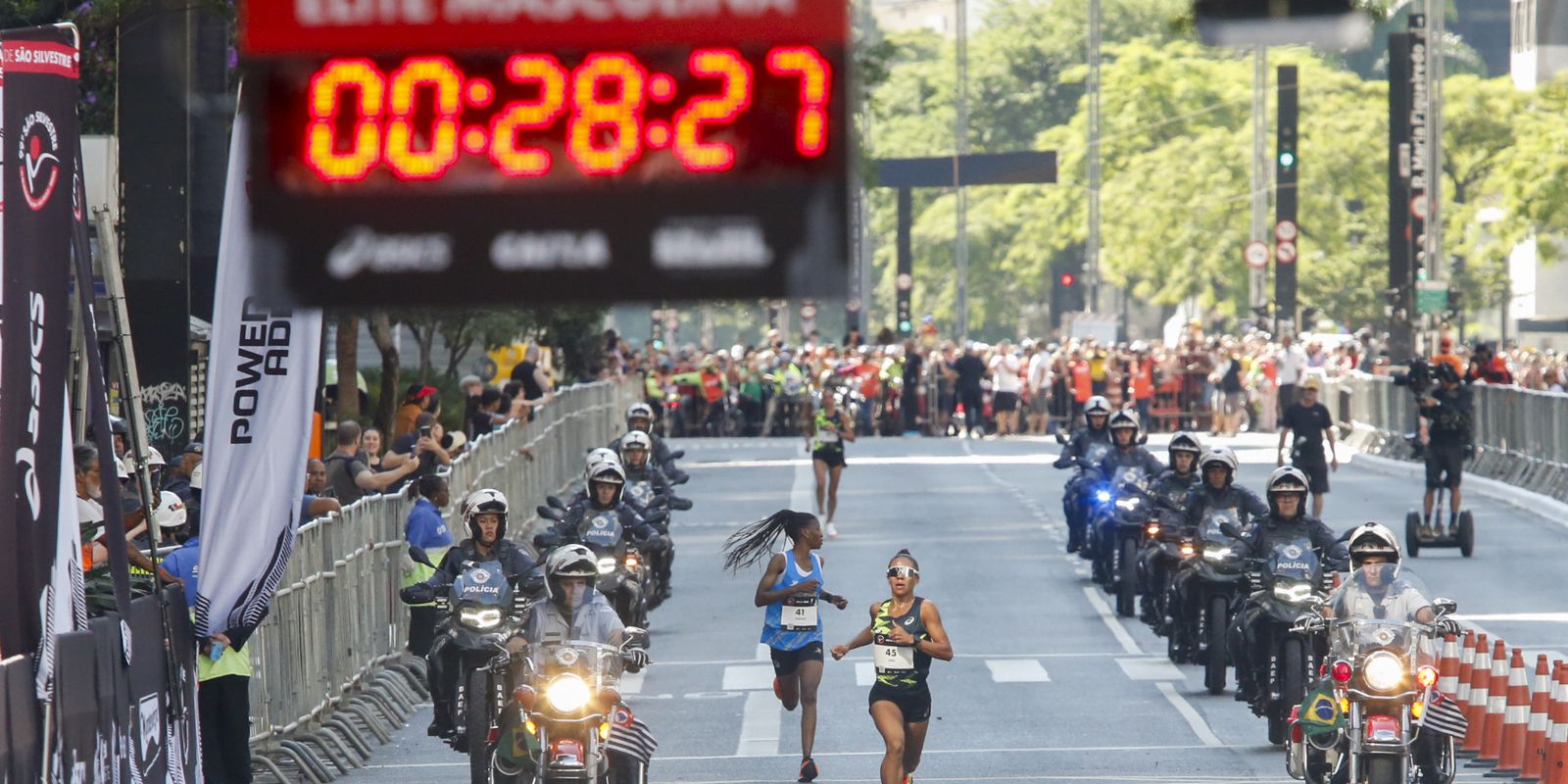 São Silvestre: athletes praise the public and point out heat as an obstacle