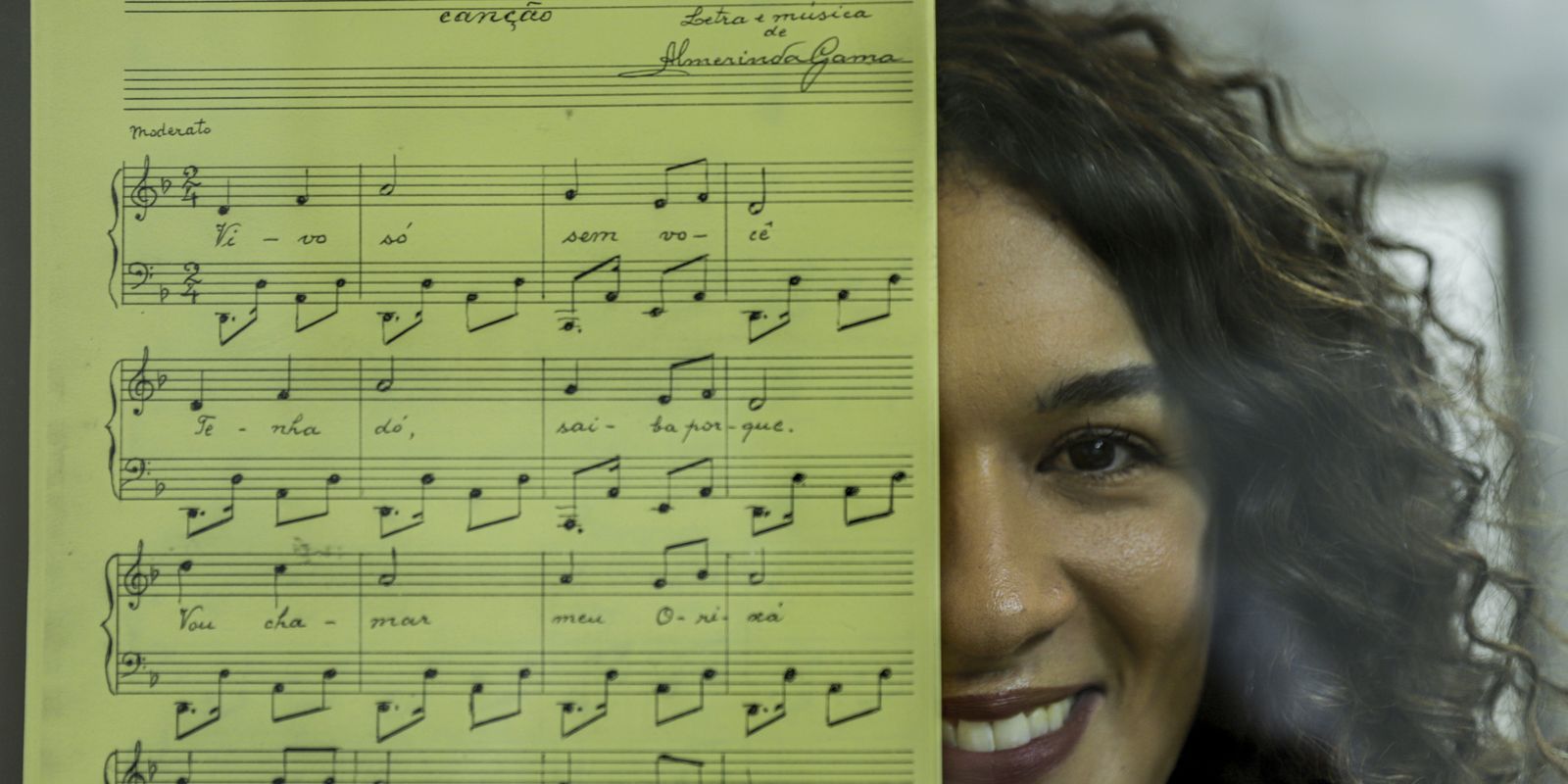 Suffragette sheet music is discovered and comes to life on the piano