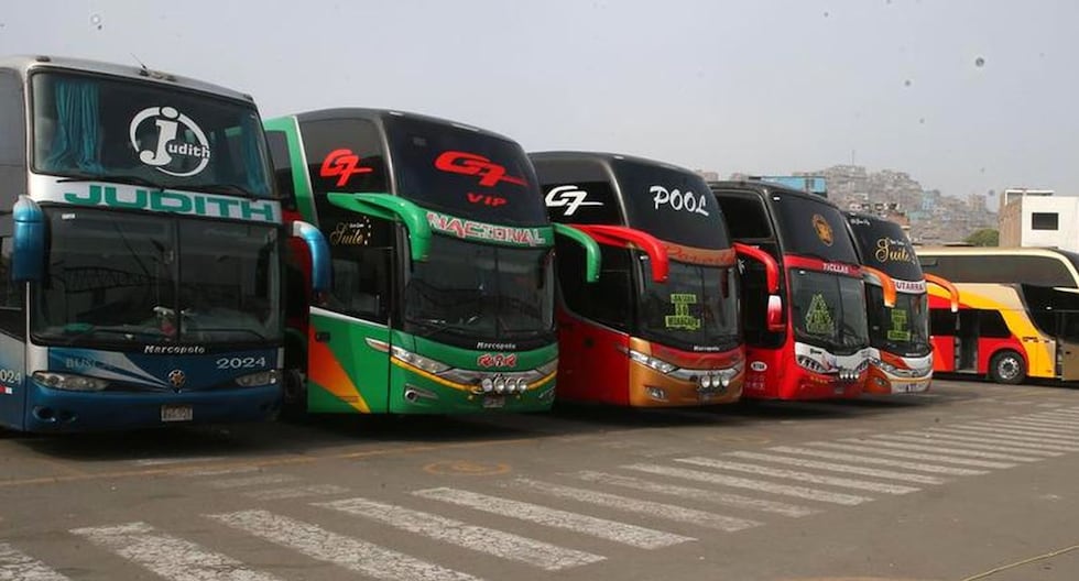 Sutran reports that more than 1.6 million passengers used land transportation for Christmas