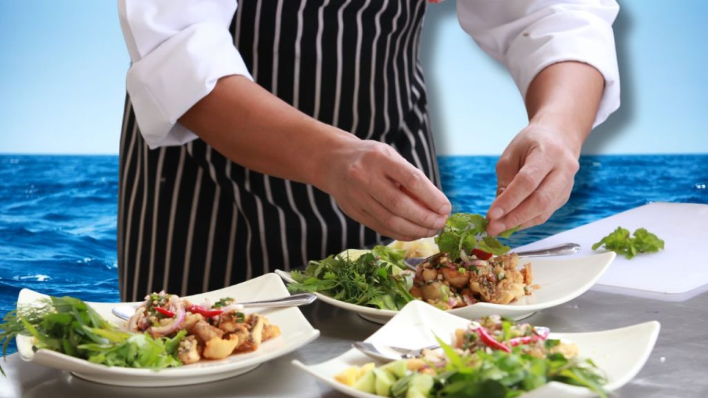 Take a seat before finding out how much it costs to have lunch at a restaurant near the sea in Chile