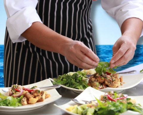 Take a seat before finding out how much it costs to have lunch at a restaurant near the sea in Chile