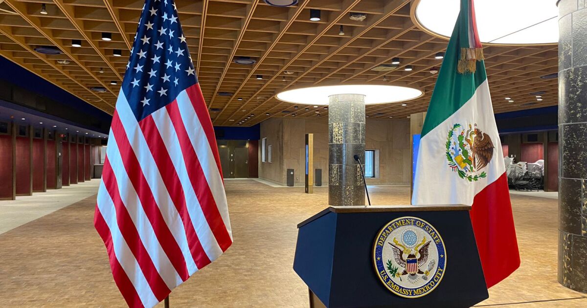 The US will open its embassy with a Mexican seal in CDMX; It will be the largest in the world