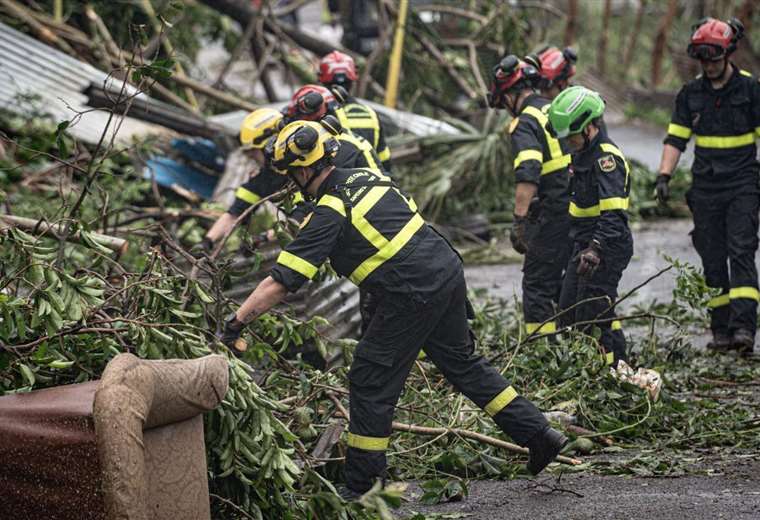 The images of the enormous destruction that Cyclone Chido left in Mayotte, the poorest territory in France