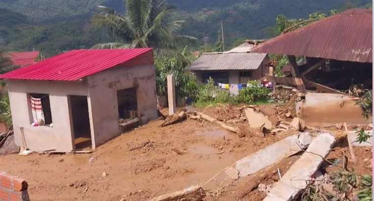 The rains came with mazamorras that in one week claimed 5 lives