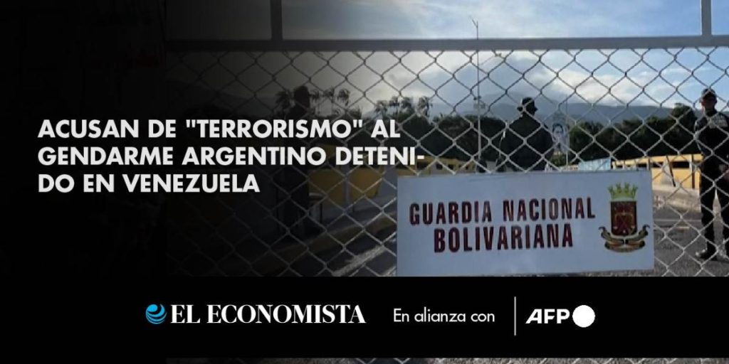 They accuse of "terrorism" to the Argentine gendarme detained in Venezuela