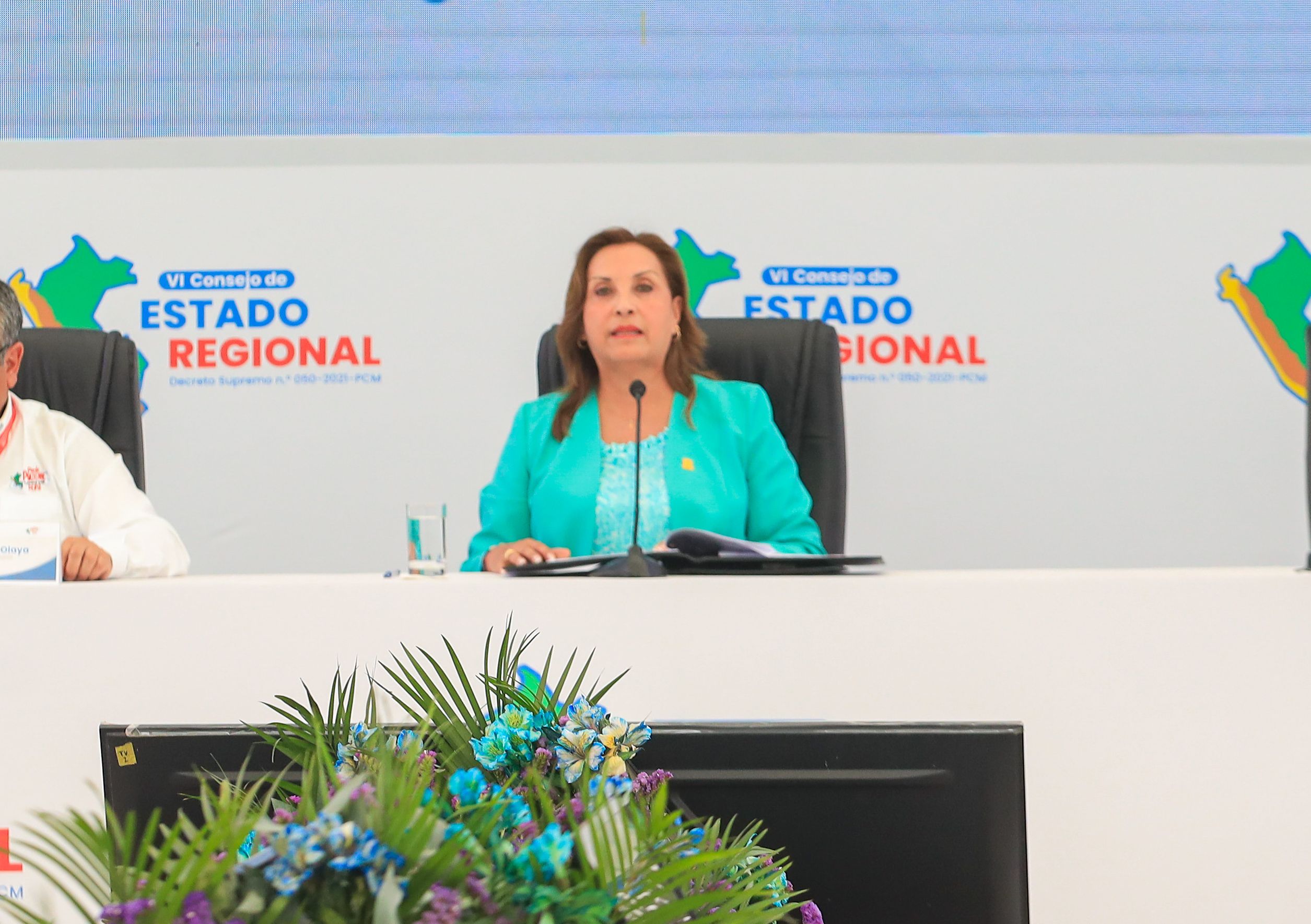 Dina Boluarte. (Presidencia)