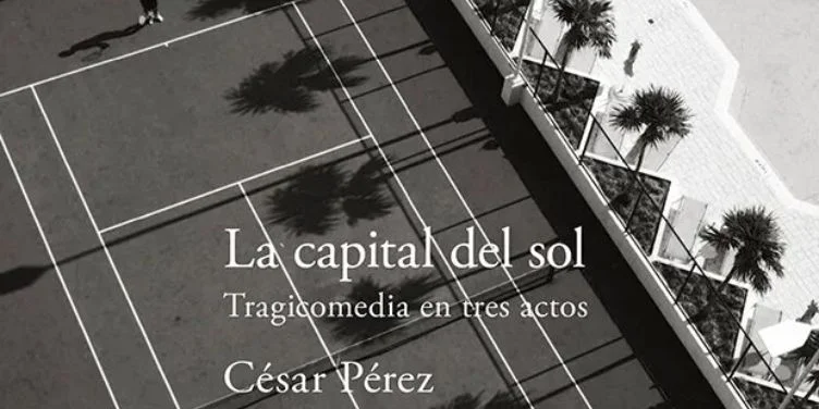 Detalle de la portada de 'La capital del sol. Tragicomedia en tres actos'