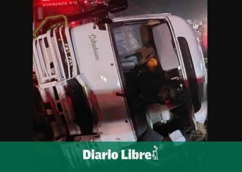 Traffic accident in San Pedro de Macorís