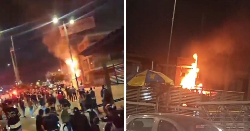 VIDEO | Serious emergency in Bogotá: ravenous fire breaks out in a factory in Bosa