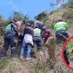 Vehicle got lost and overturned on the Pampas – Huancayo route