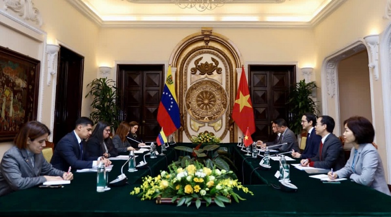 Venezuela and Vietnam hold the 10th Meeting of Political Consultations