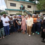 Vice President Raquel Peña supervises distribution of more than 32 thousand food rations in Los Mina