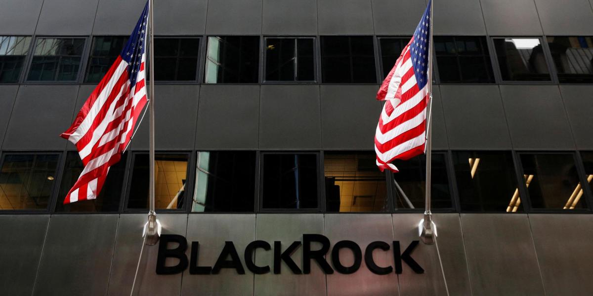 What are BlackRock's bets for the US market by 2025?