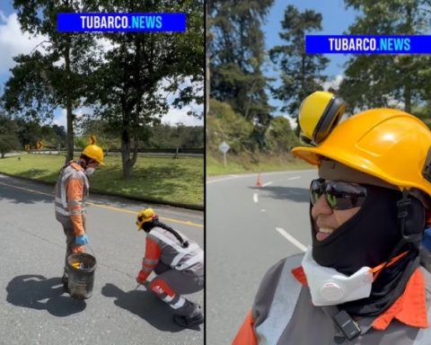 Mujeres que salvan vidas al pegar señales reflectivas en las vías de Colombia: un trabajo esencial para la seguridad vial