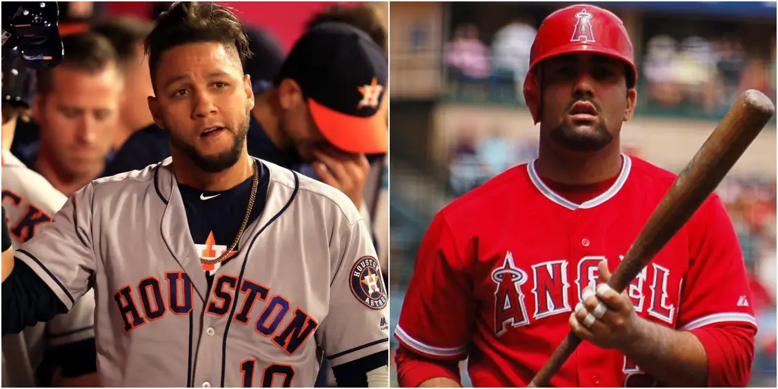 Yulieski Gurriel y Kendrys Morales