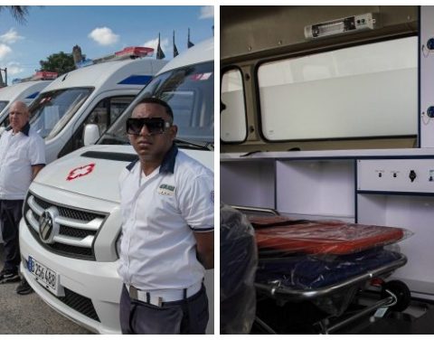 Nuevo lote de ambulancias en La Habana