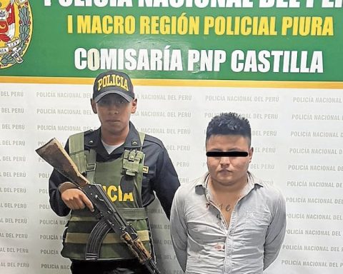 Agents catch criminal after a fierce chase in Piura