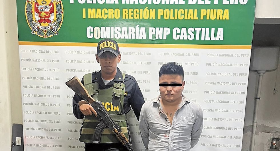 Agents catch criminal after a fierce chase in Piura