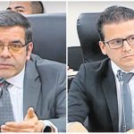 EN FISCALIZACIÓN. El oficial mayor y el director de administración no aceptan responsabilidades.