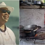 Arnaldo Rodríguez / Una cocina de leña en Cuba