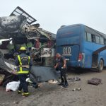 At least six dead in the collision of two buses in Morón