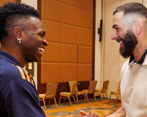 Benzema encourages Vinicius: "He is the best and one day he will win the Ballon d'Or"