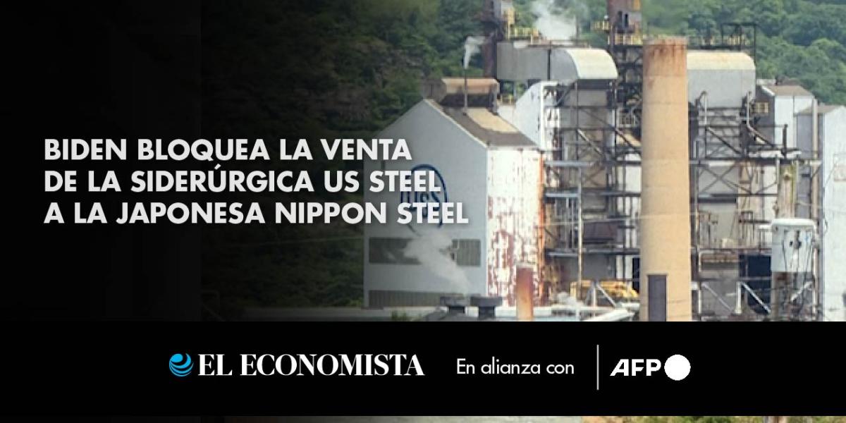 Biden blocks the sale of the steel company US Steel to the Japanese company Nippon Steel