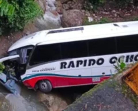 Bus fell into an abyss on the Medellín - Bogotá road: there are four dead and 20 injured