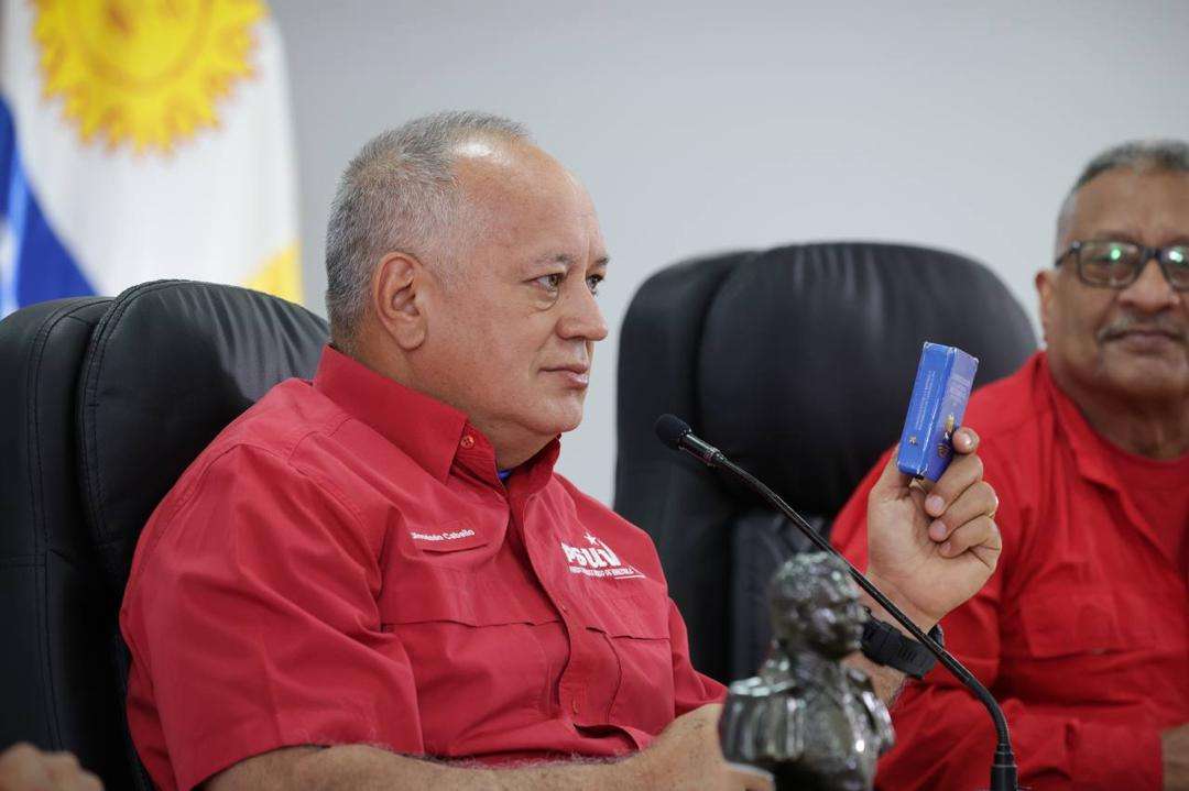 Cabello: Political decisions of our country are made in Venezuela