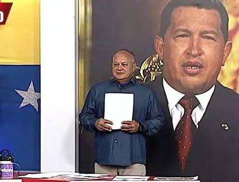 Cabello: The extreme right resorts to the file of lies