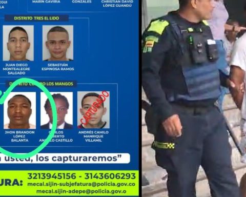 Captured alias 'Sin Tabique', one of the most wanted for homicide in Cali