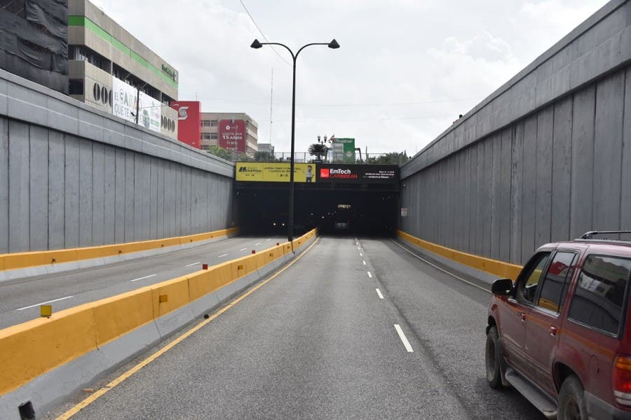 ¡Cuidado! Túnel de la 27 de Febrero estará a oscuras este sábado