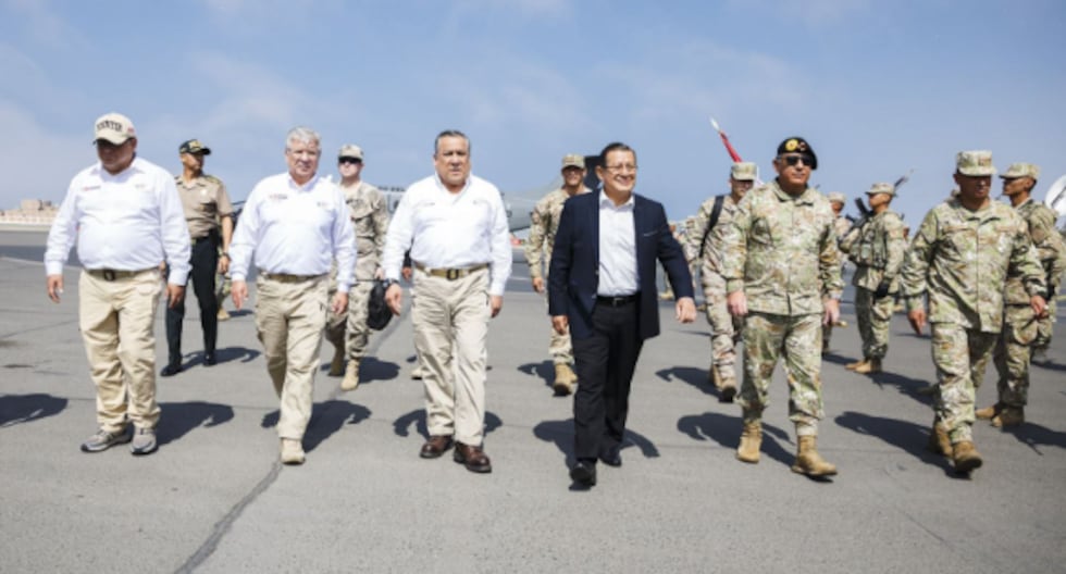 Chief of the Cabinet arrives in Trujillo to lead security reinforcement with FF.AA. and PNP