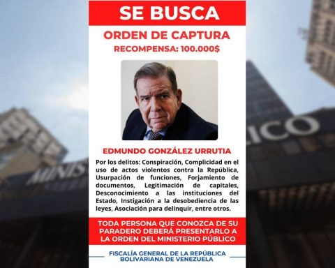 Cicpc announces $100,000 reward for Edmundo González and gets involved with the amount