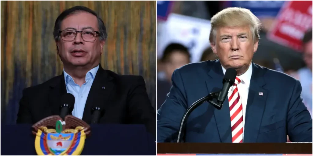 Gustavo Petro, Donald Trump, Colombia, Estados Unidos