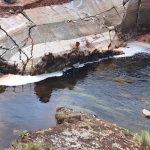 Concepción: Three months after inauguration, the dam collapses in Quero