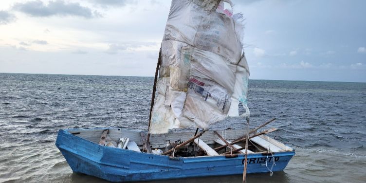 Embarcación que llegó a Florida