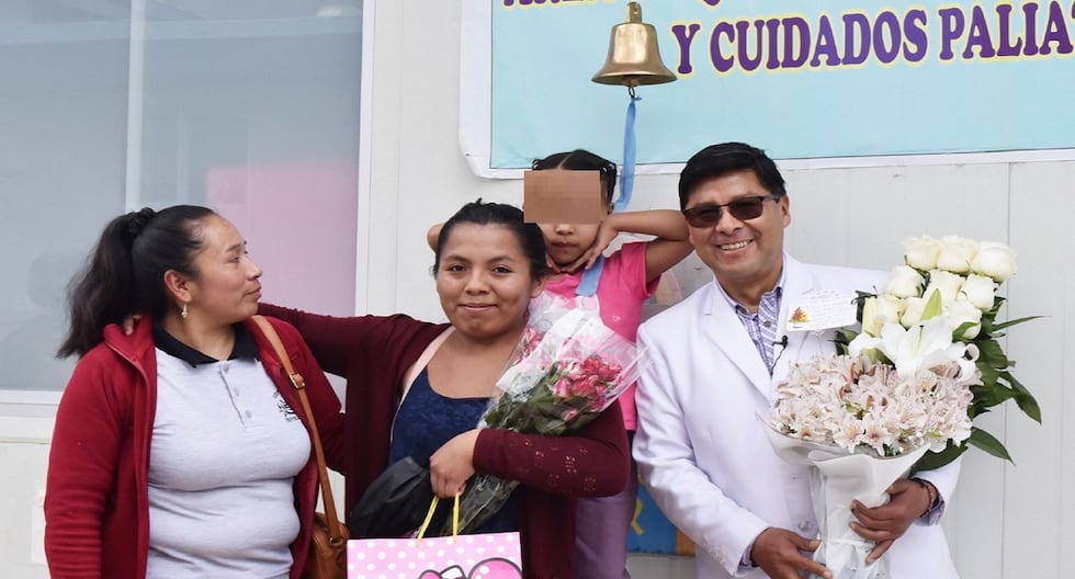 Cusco: brave seven -year -old girl overcomes cancer after two years of struggle