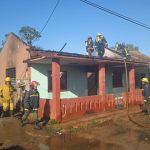 Damage to homes and two injured by fire in Artemisa